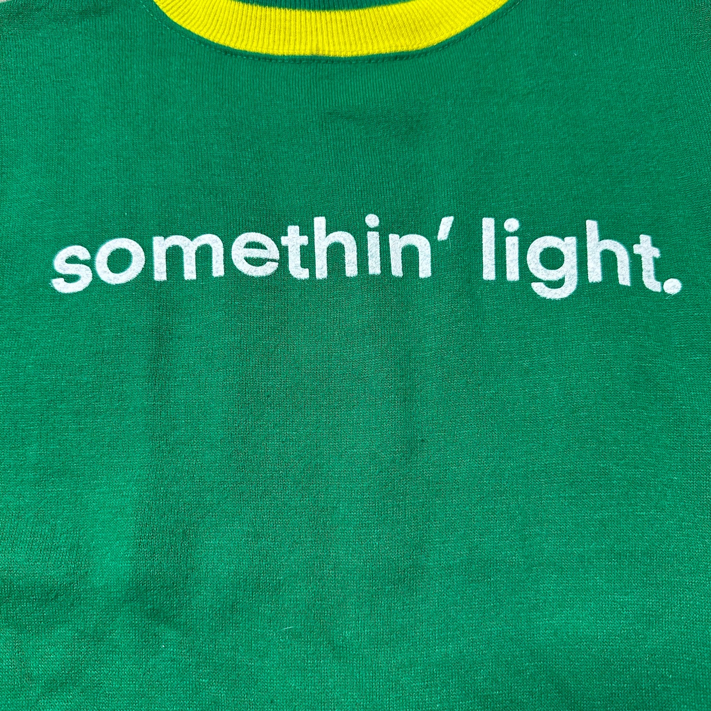 “somethin’ light” Mock Neck Sweat Shirt