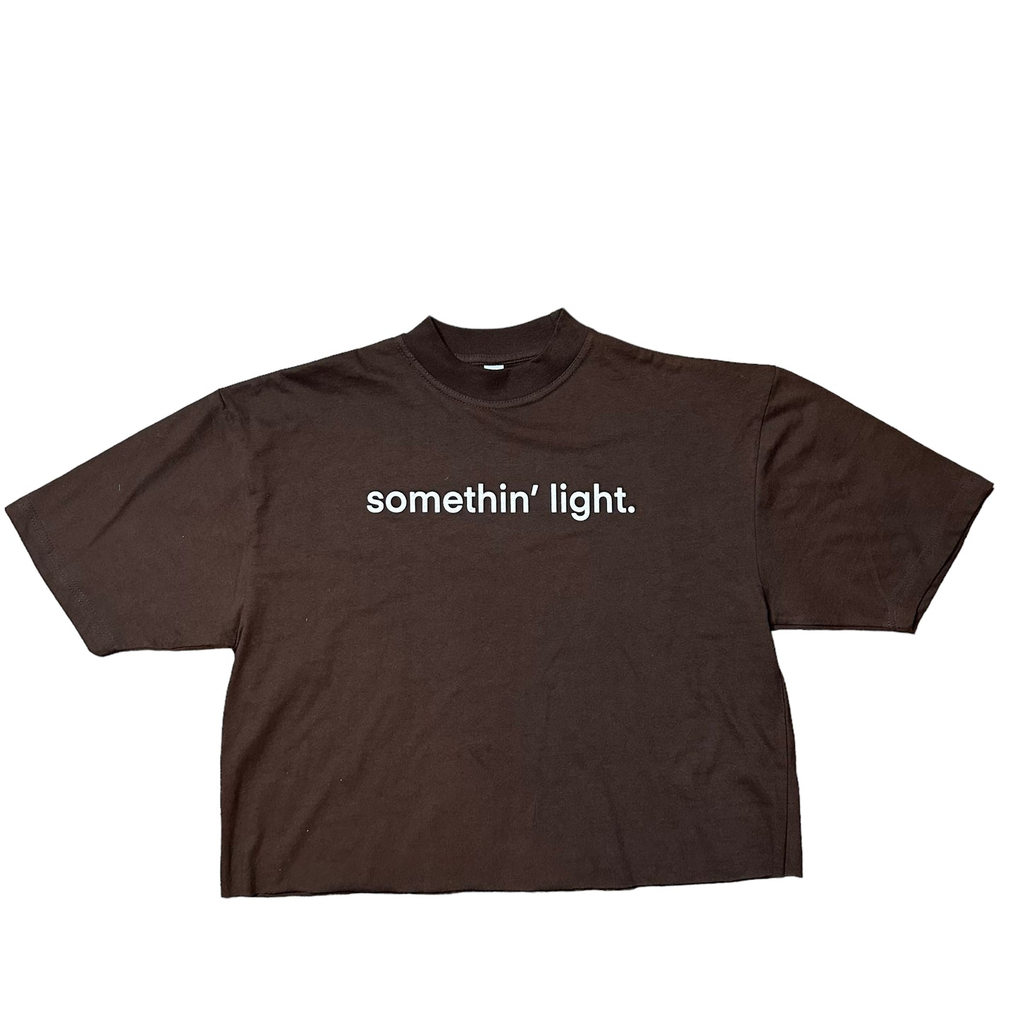 “somethin’ light” Box Cut Tee