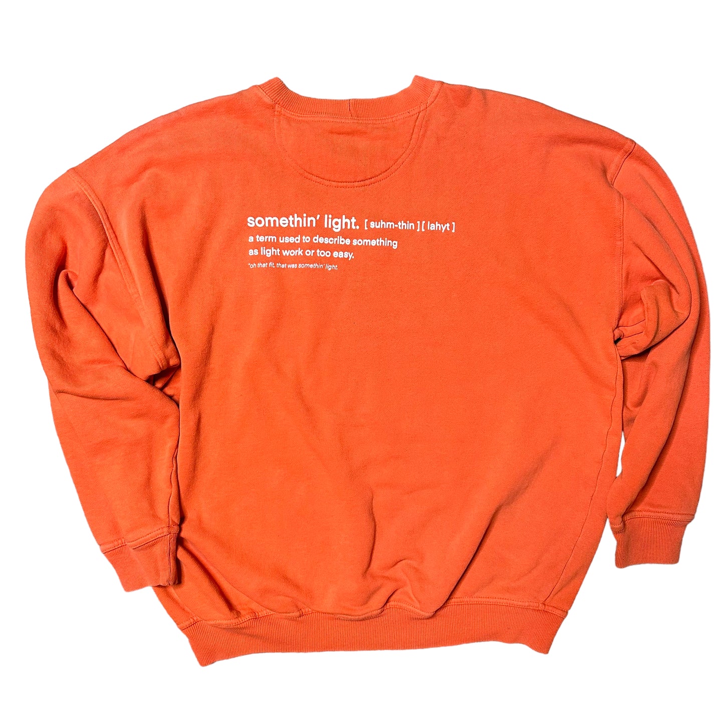 “somethin’ light” 90’s GAP Crewneck