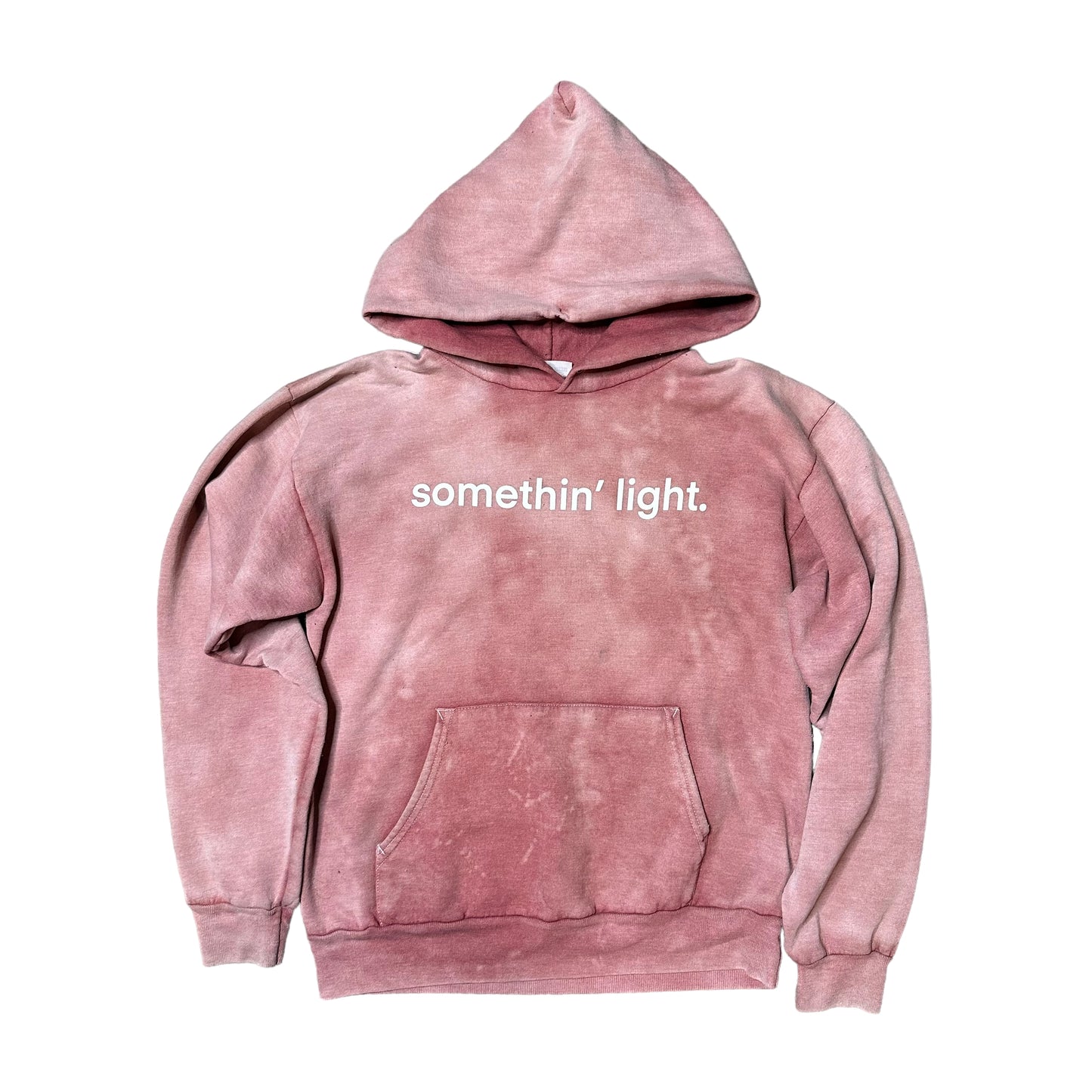 “somethin’ light” Sun Faded Hoodie